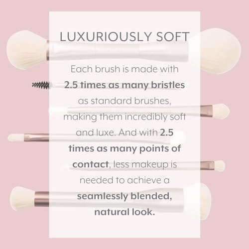 Sustainable Luxury Dual-Ended Makeup Brush Set 6