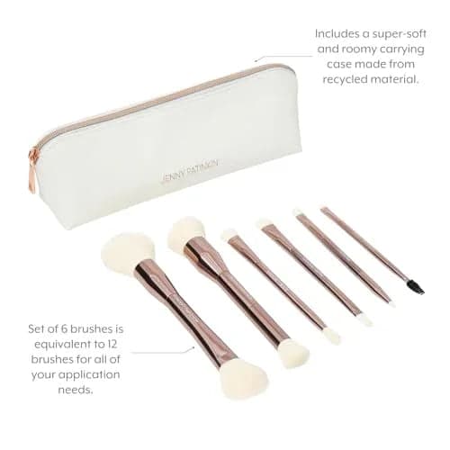 Sustainable Luxury Dual-Ended Makeup Brush Set 4