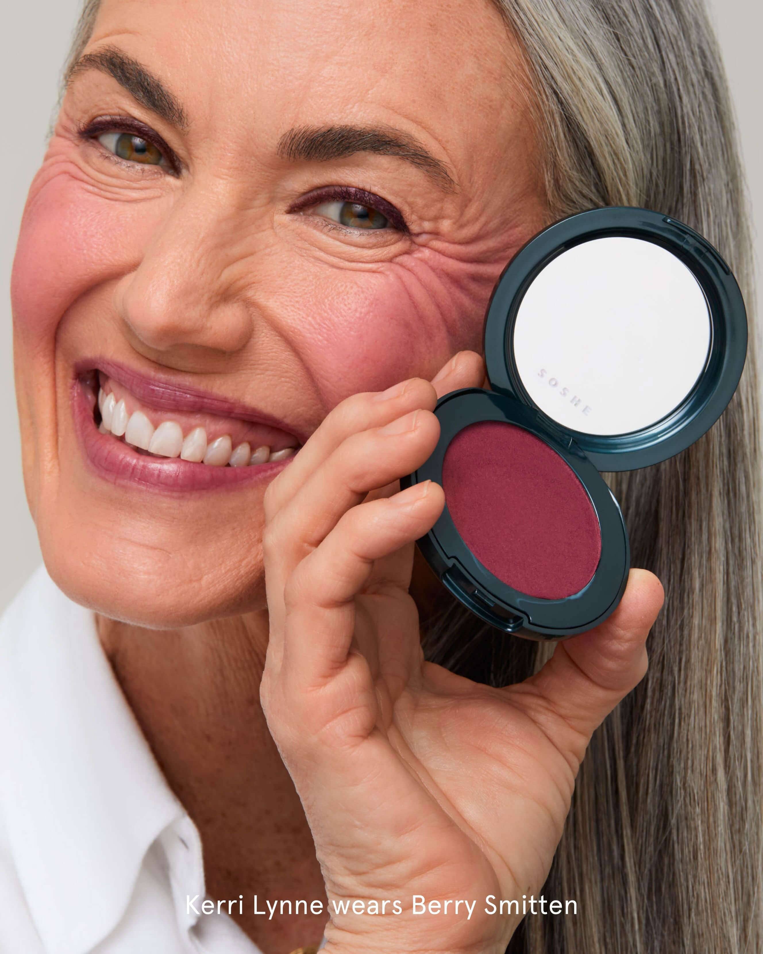 Blurring Pillow Blush & Brush Combo 12