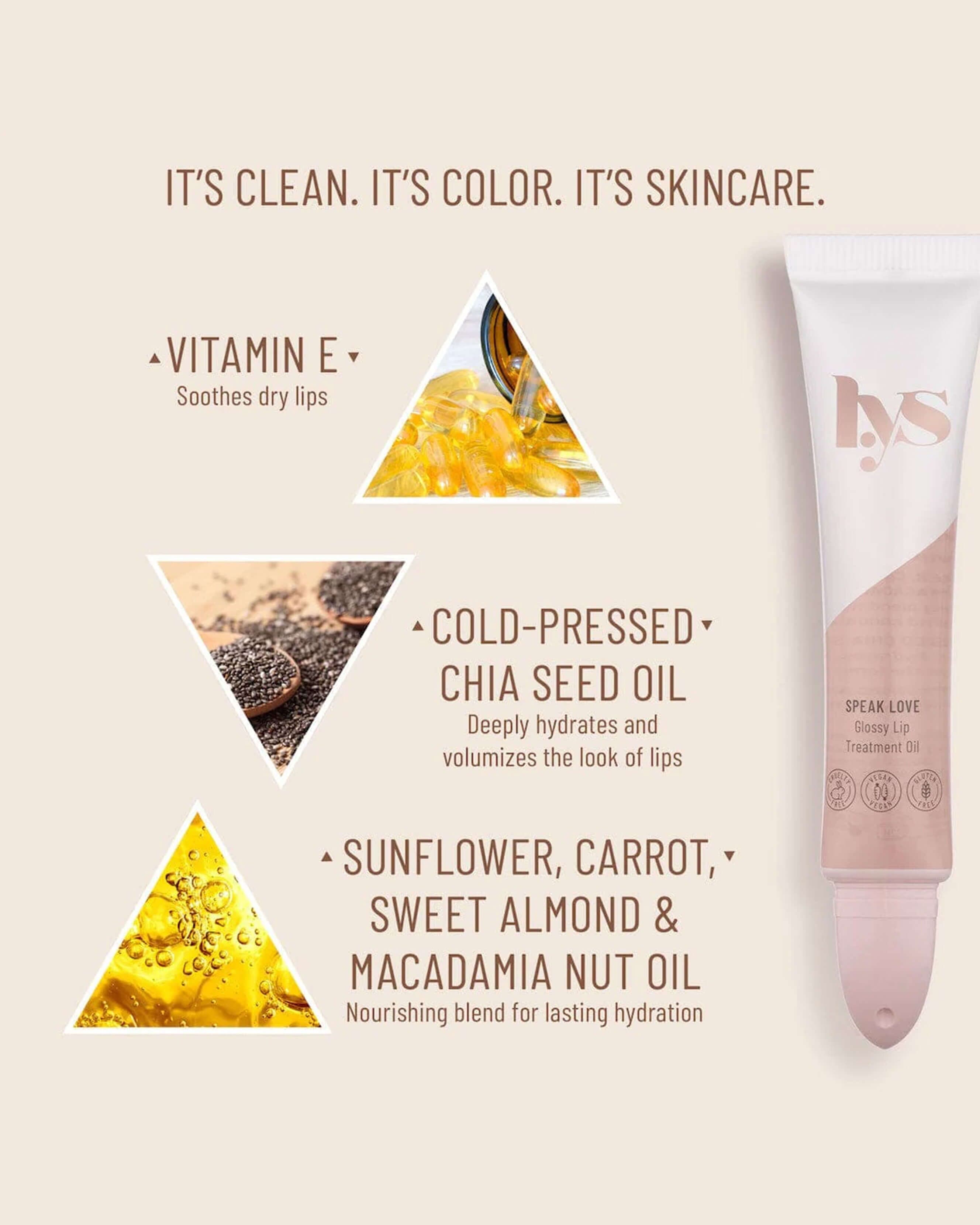 Speak Love Glossy Lip Treatment Oil 5